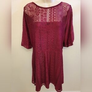 Xhilaration A Line Lace Dress